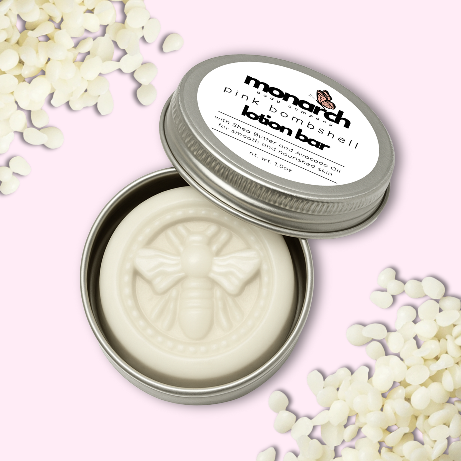 Pink Bombshell Lotion Bar