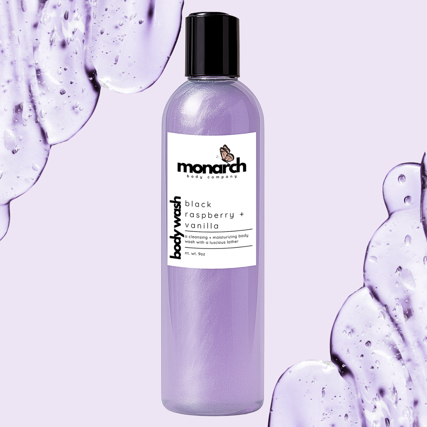 Black Raspberry + Vanilla Body Wash