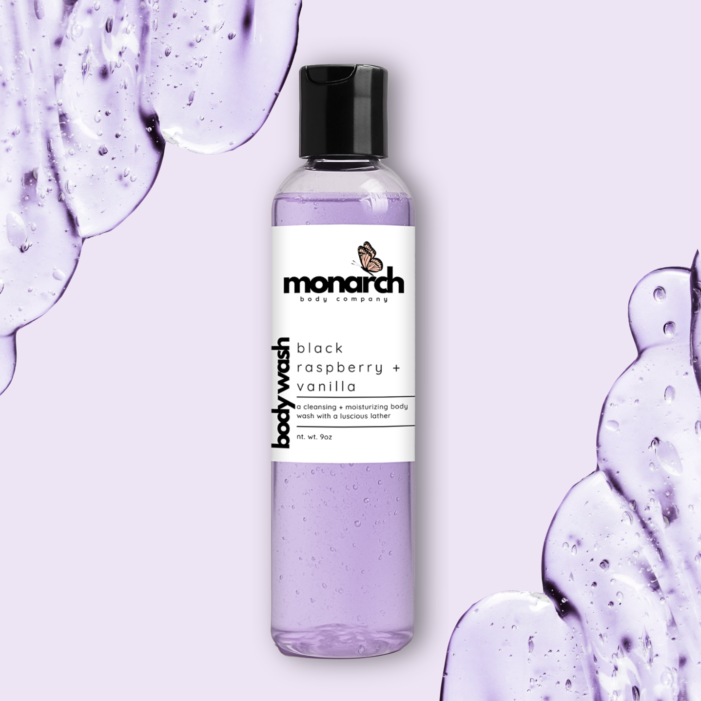 Black Raspberry + Vanilla Body Wash