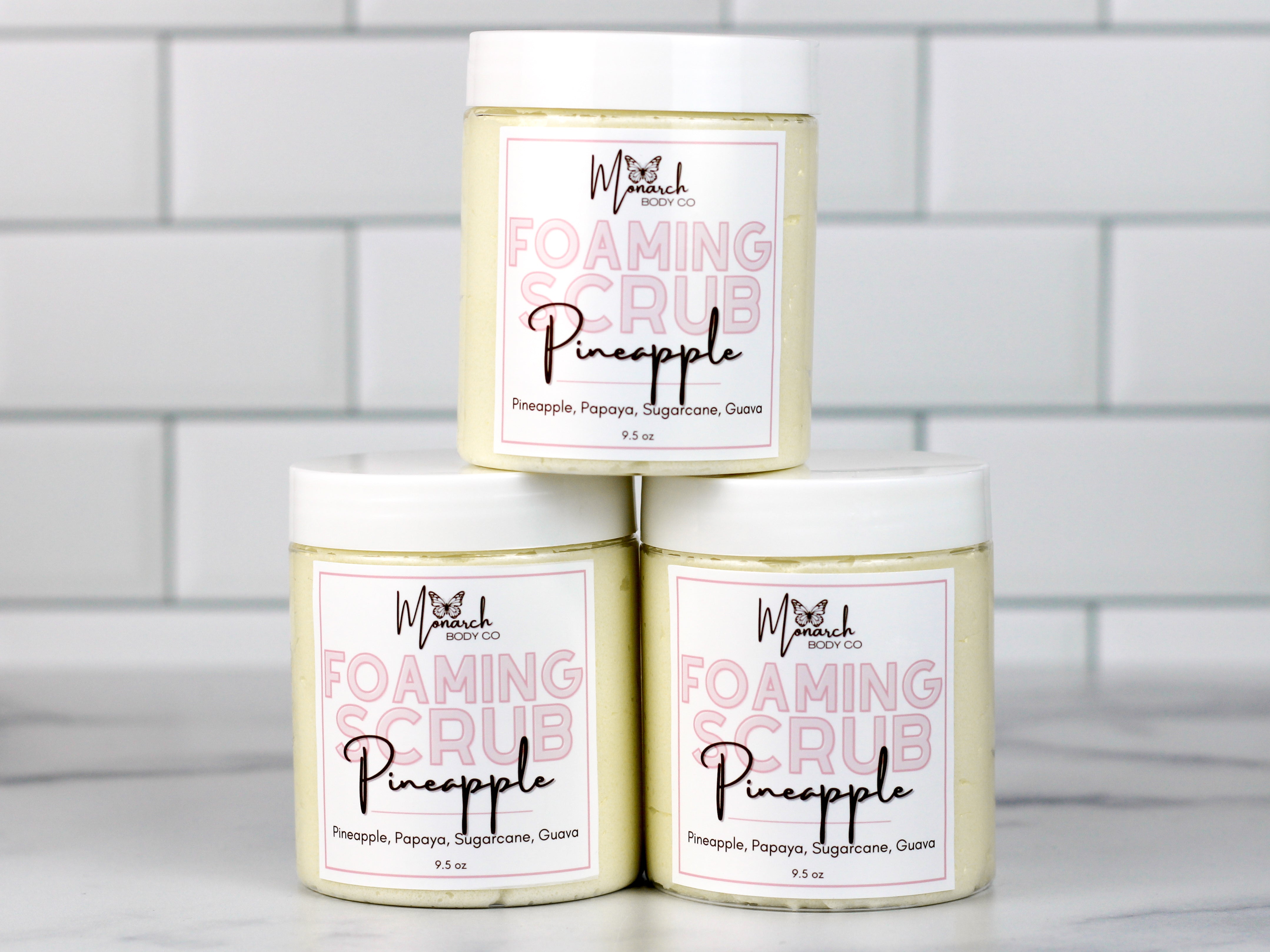 Pineapple Foaming Sugar Scrub