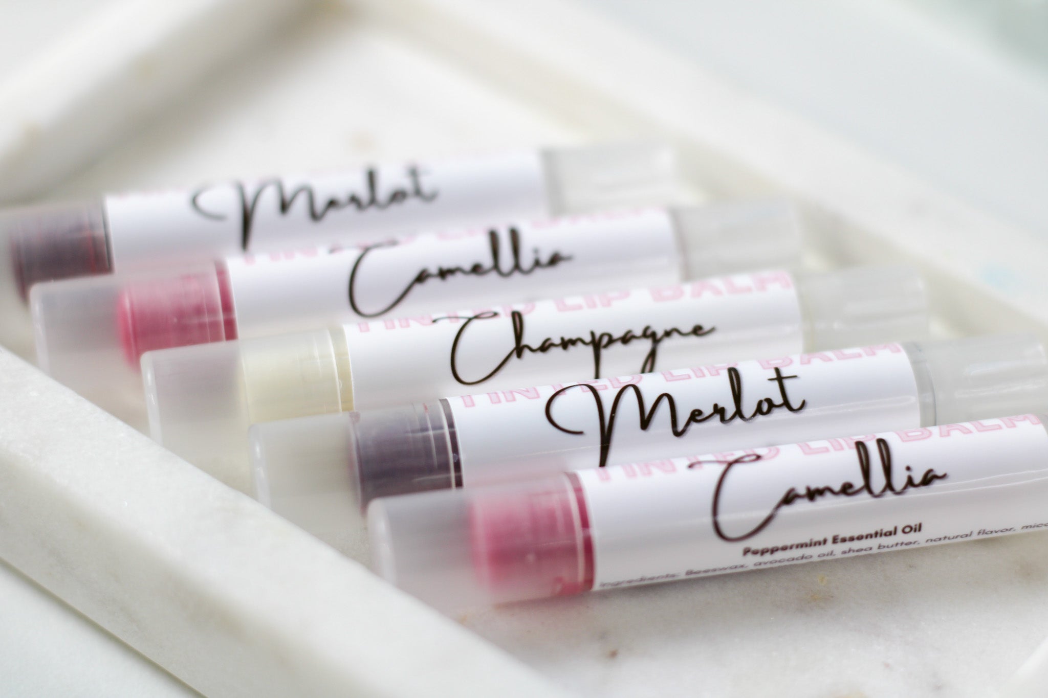 Tinted Lip Balms