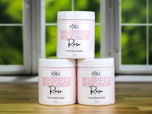 Rose Whipped Body Cream