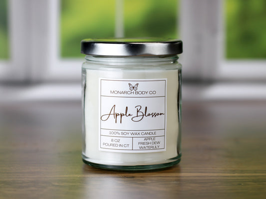Apple Blossom Soy Wax Candle