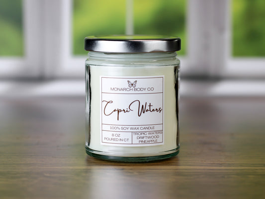 Capri Waters Soy Wax Candle
