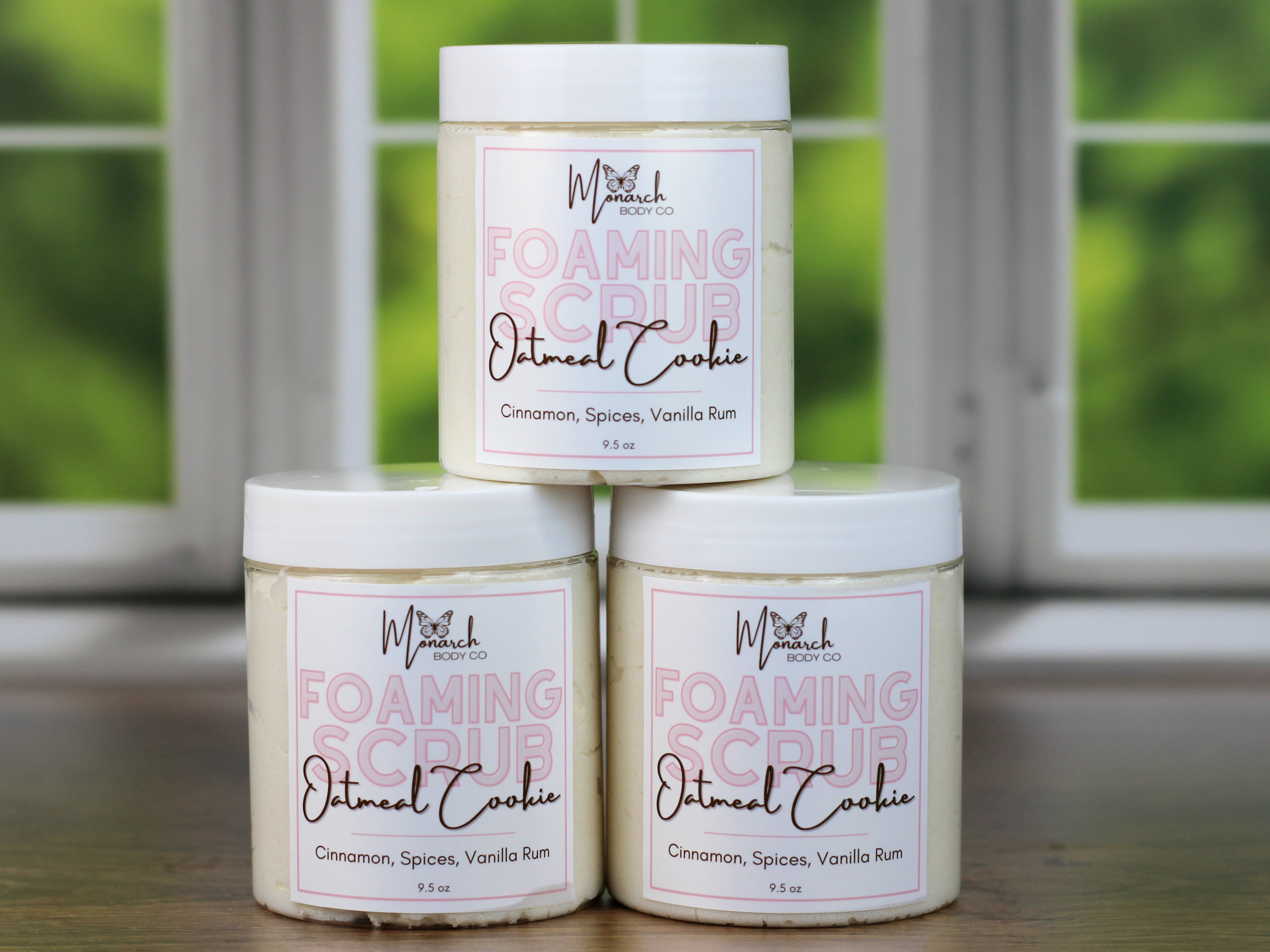 Oatmeal Cookie Foaming Sugar Scrub