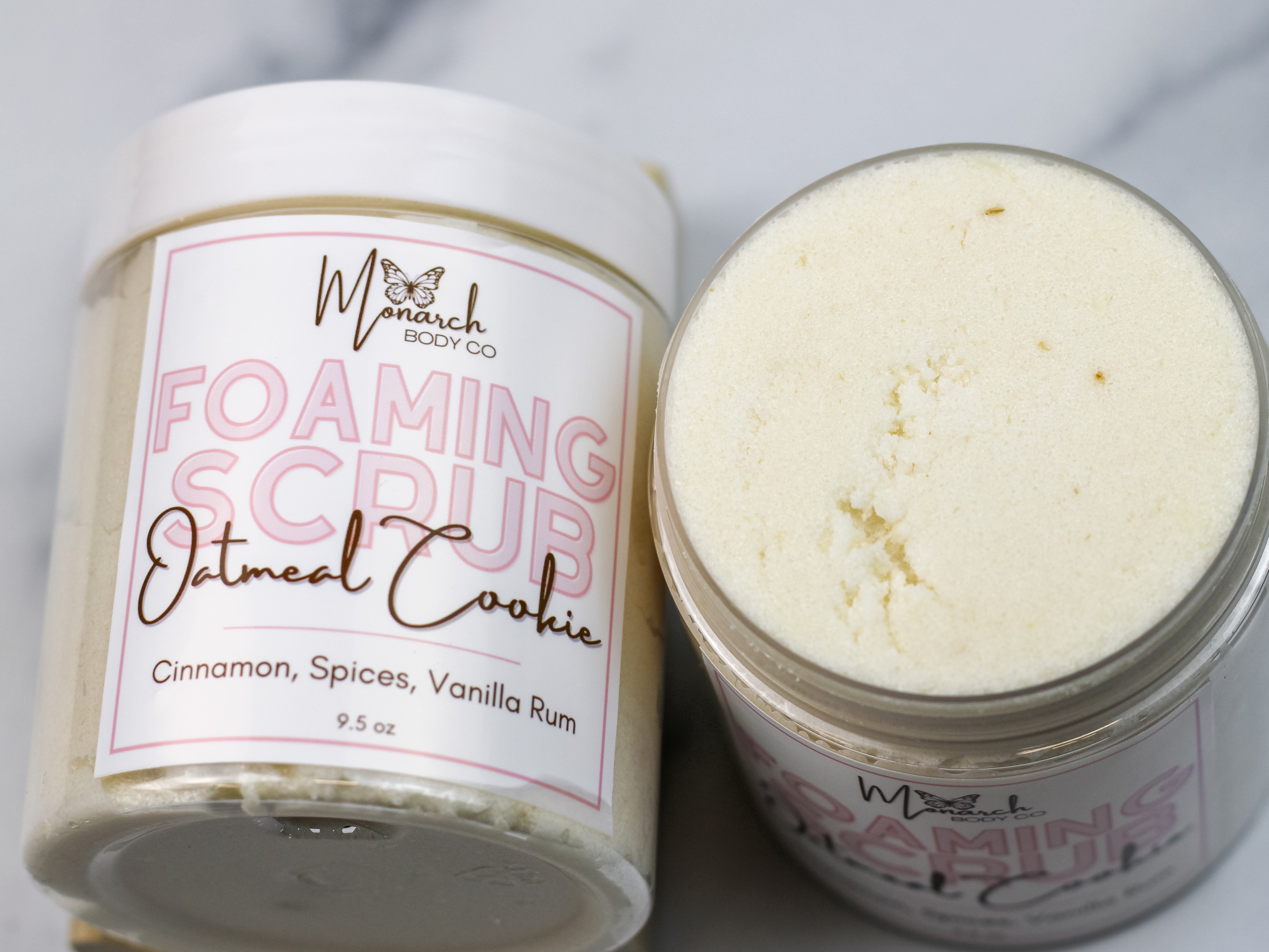 Oatmeal Cookie Foaming Sugar Scrub