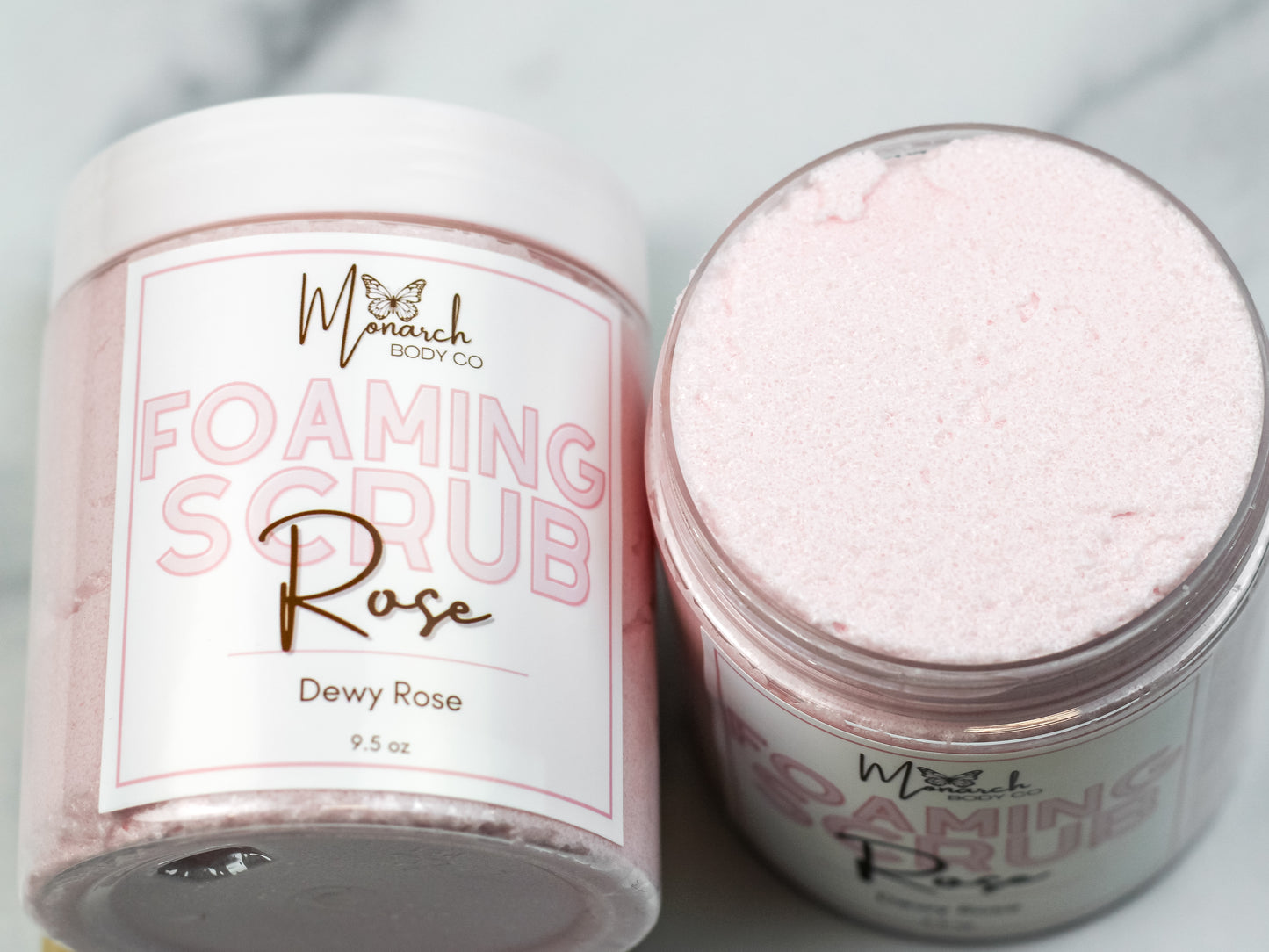 Rose Foaming Sugar Scrub