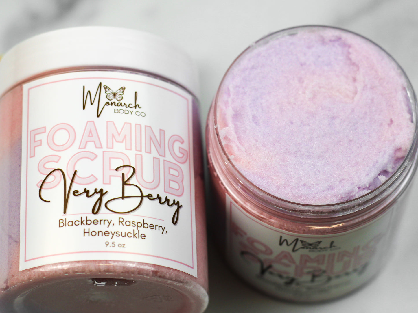 Very Berry Foaming Sugar Scrub