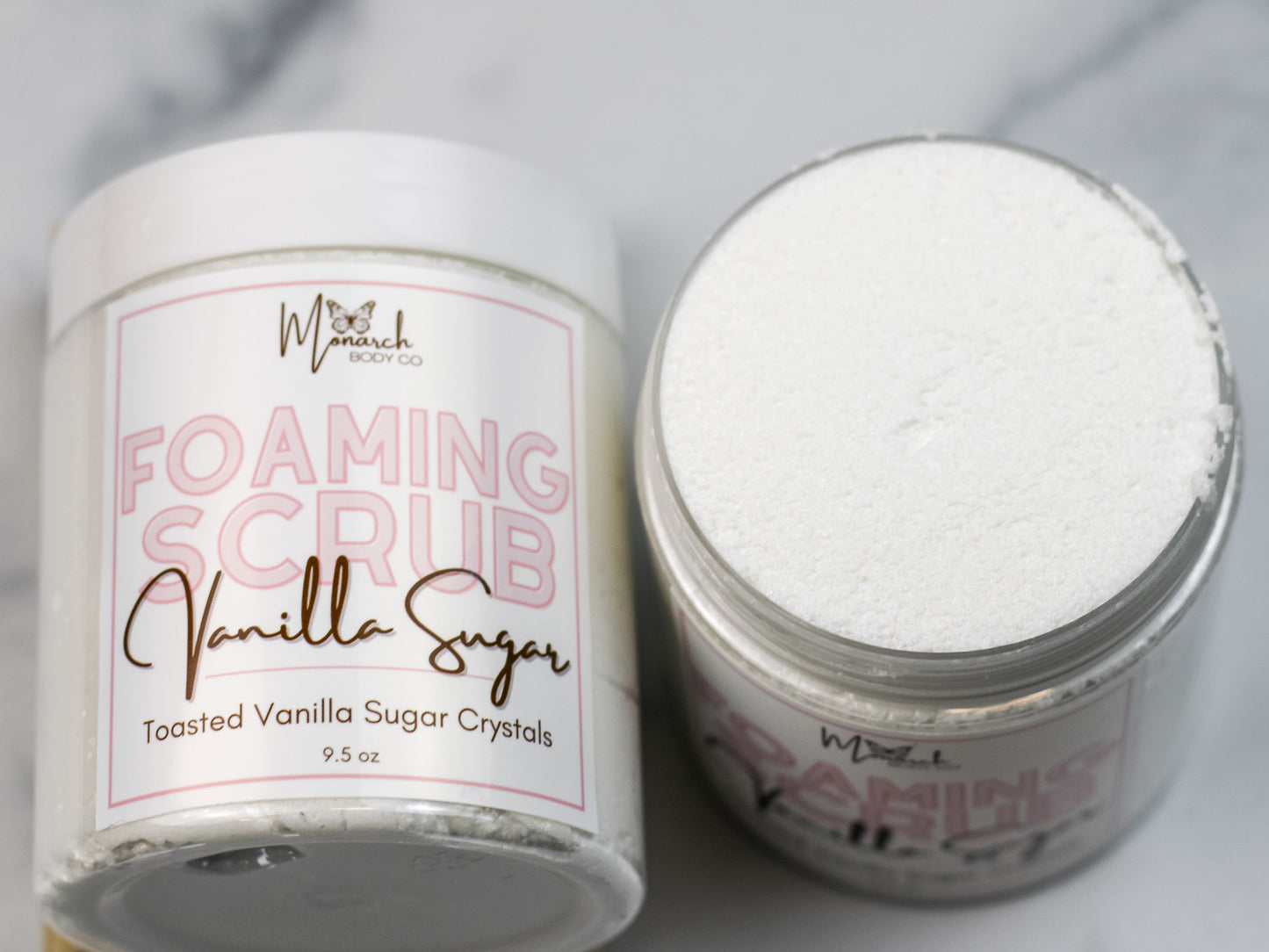 Vanilla Sugar Foaming Sugar Scrub