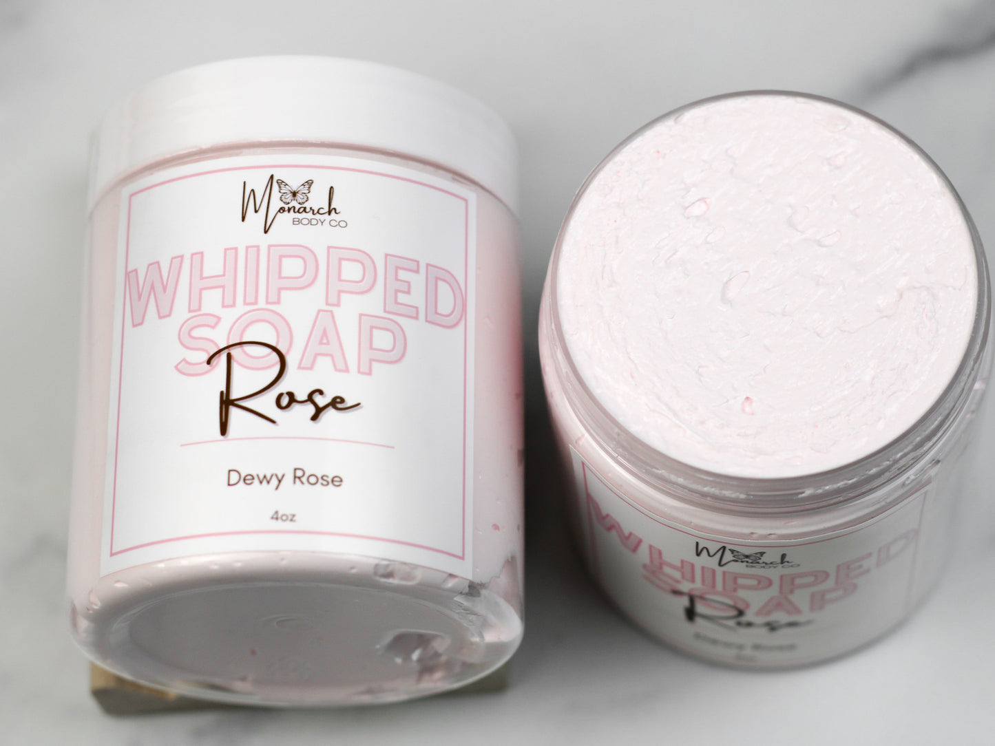 Rose 2-in-1 Whipped Soap & Shave Cream