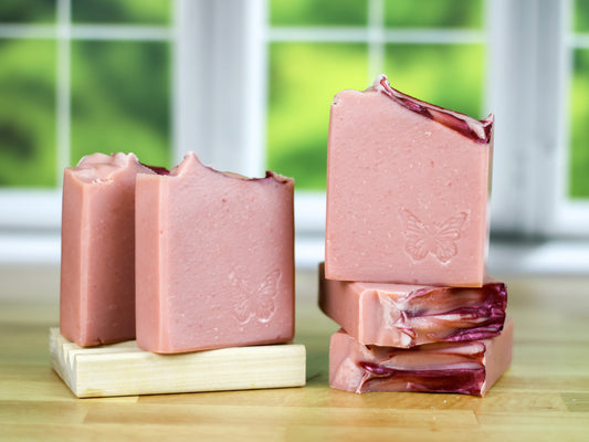 Cherry Almond - Cold Processed Soap