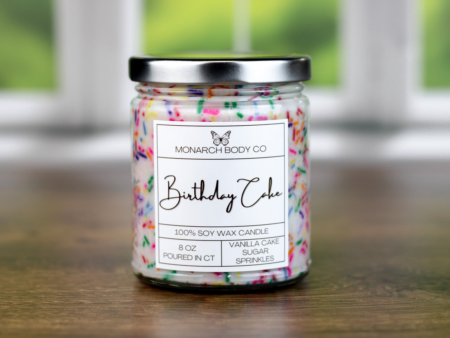 Birthday Cake Soy Wax Candle