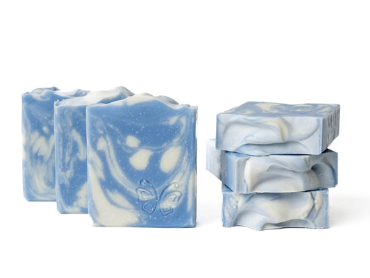 Blue Suede - Cold Processed Soap